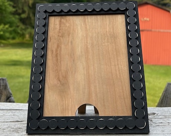 Handmade Wechselrahmen | Rustikaler Holz- und Metallrahmen für saisonale Einsätze | Landhaus Dekor