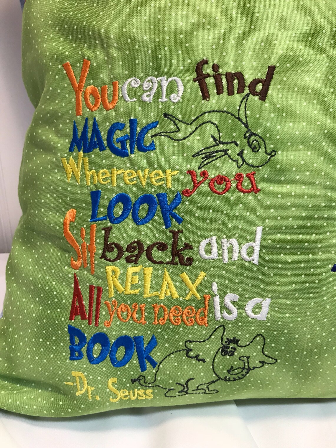 Boys reading pillow reading pillow personalized pillow book | Etsy