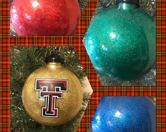 2022 Texas Tech Christmas Ornament Texas Tech Ornaments | Etsy