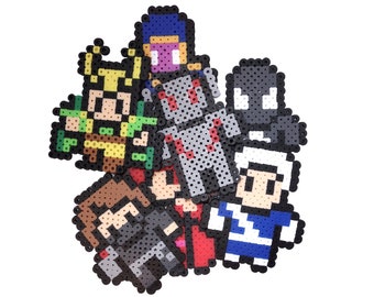 Superhero Comic Book Villains - Perler Bead, Toy, Home Decor