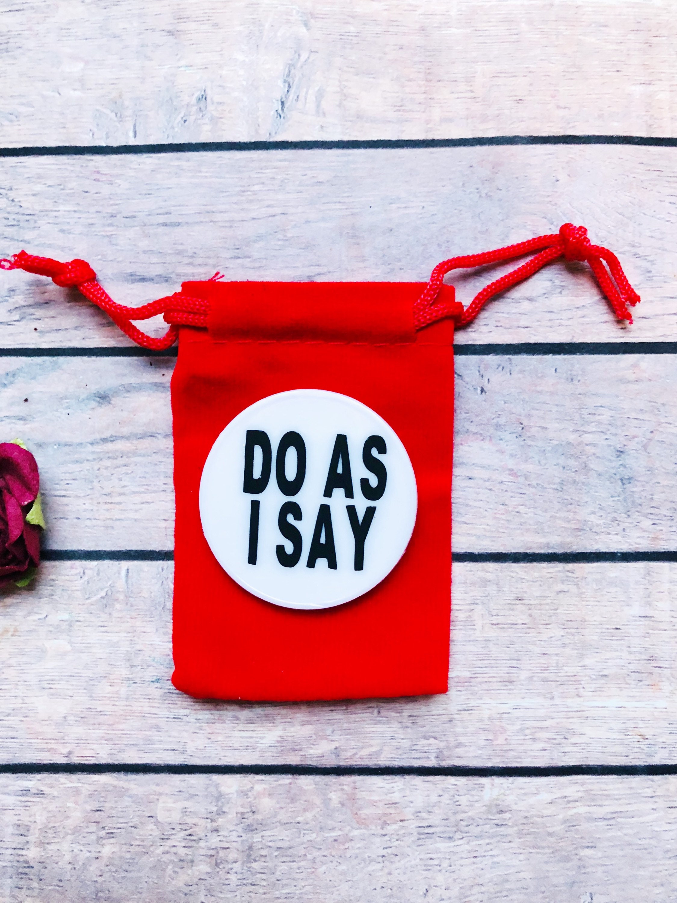 Do As I Say Sex Token Game Valentines Day T Funny Gag Etsy 