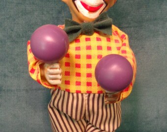 Wind Up Clown Etsy - 