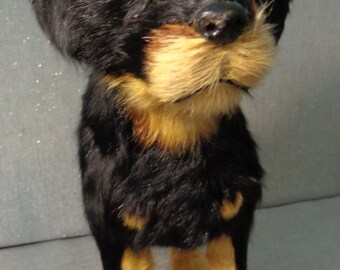 Lifelike Realistic Fur Rottweiler Figure Realistic Fur - Etsy Australia