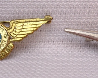 【超レア】パンアメリカン航空 パイロット ウイング ピンバッチ 超レア】パンアメリカン航空 パイロット ウイング ピンバッチ