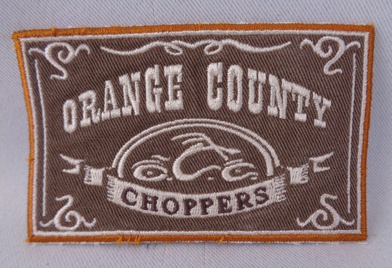 Vintage Orange County Choppers Patch, Embroidered… - image 3