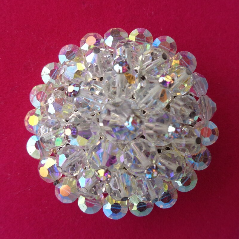 Aurora Rhinestone Brooch in Multi