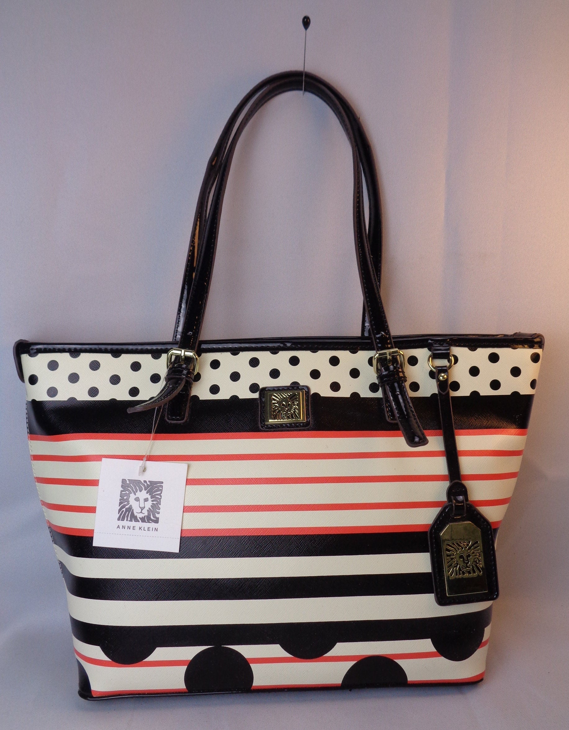 Anne Klein Tote Bag Etsy Canada