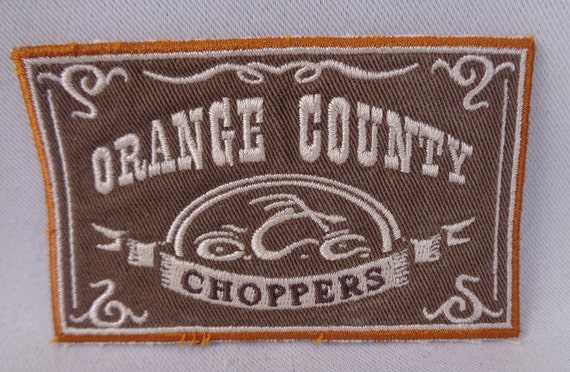 Vintage Orange County Choppers Patch, Embroidered… - image 1
