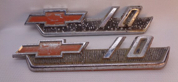 Vintage Chevy Truck C10 Emblems Vintage Chevy Truck Fender Badge Emblems P 3796920 Etsy