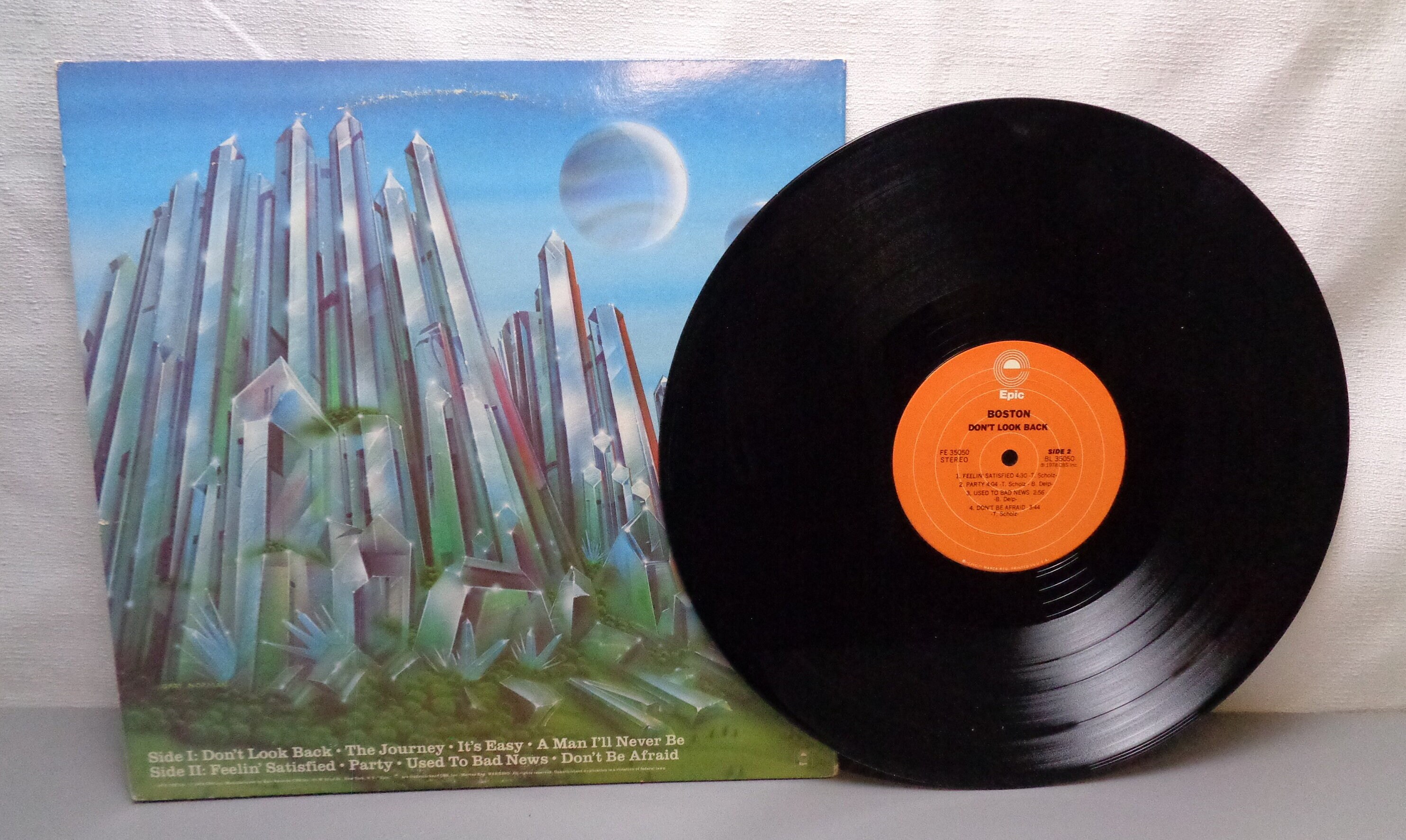 ★BOSTON/DON'T LOOK BACK★ボストン◇Clear Vinyl BOSTON - Don't Look Back - Amazon.com Music