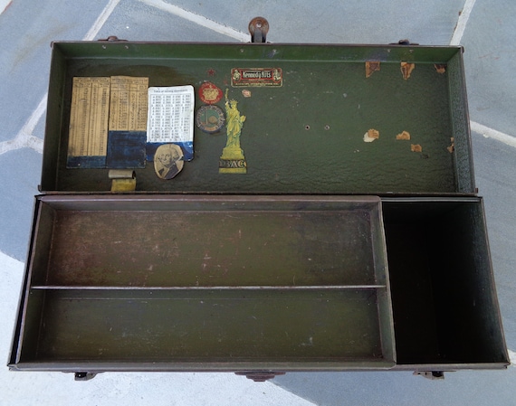 福袋 公式 Kennedy Vintage Kits Metal Vintage Box, Tool Line Bighorn コレクション