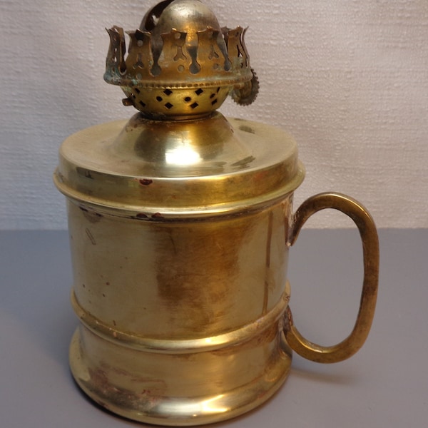 Oil Lamp With Handle Etsy