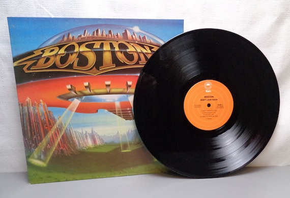 Vintage 1978 Boston Gate Fold Vinyl Album, Boston Don't Look