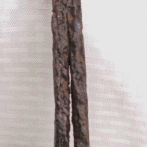 Antique Hand Forged Iron Tool, Primitive Forged Iron Railroad or Telegraph Pin image 1