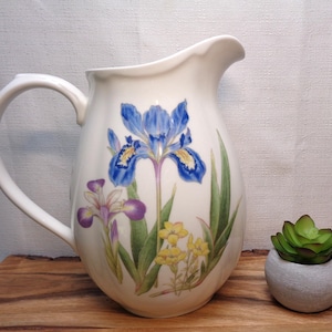 Noritake Gourmet Garden Iris Pitcher, Noritake Casual Gourmet Tall Pitcher, Water, Ice Tea, Sangria Pitcher