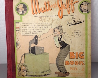 Vintage Mutt and Jeff Comic Book: 1964 Harvey Silver Age - Etsy
