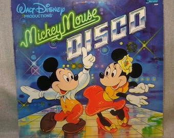 Mickey Mouse Disco Vinyl Mousercise Workout, Choice of Disneyland