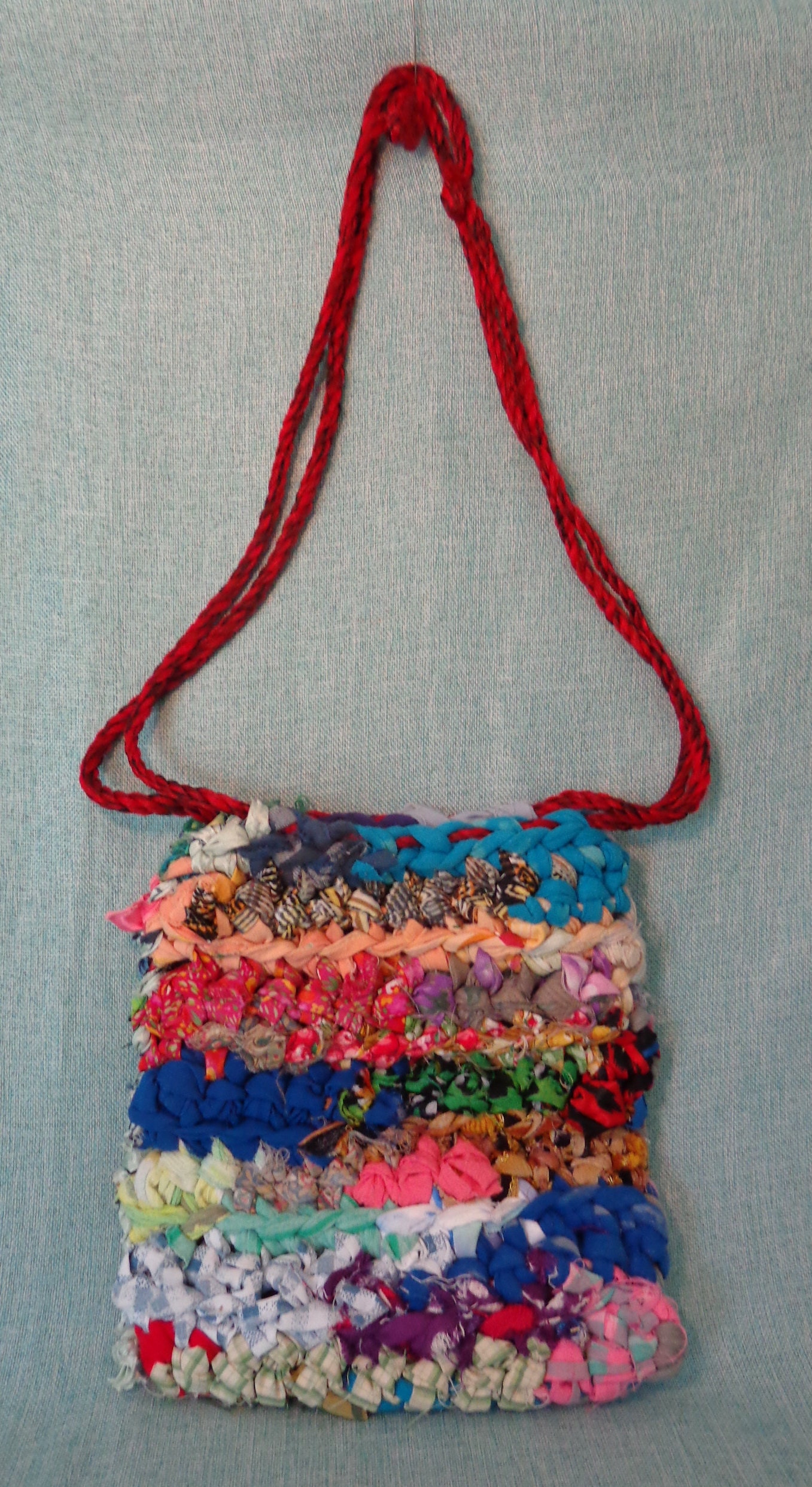 Vintage Handmade Pot Holder Loom Purse Vintage Hand Knotted Etsy