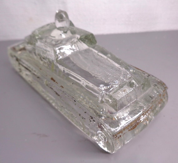 Victory Glass Bulldog Candy Container C. 1930s - Etsy