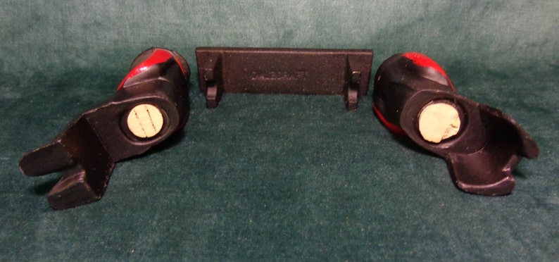 Vintage Dalecraft Iron Farmer Couple Salt and Pepper Shakers Vintage Dalecraft Cast Iron Amish Couple Salt and Pepper Shakers