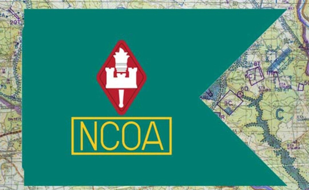 NCOA Guidon (regulation) - Etsy
