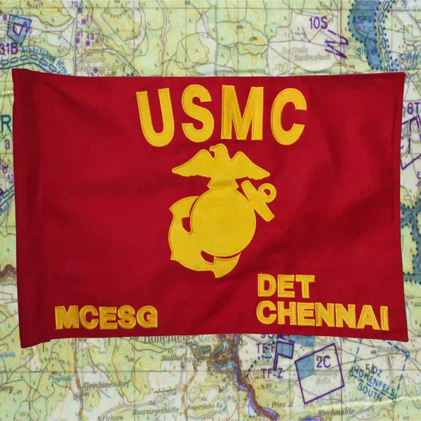 USMC-GUIDON Full Size Double Side Regulation (20"x28")