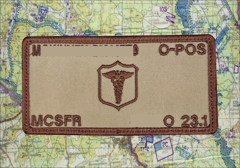 USN Corpsman Flak Plate Carrier Patch Etsy