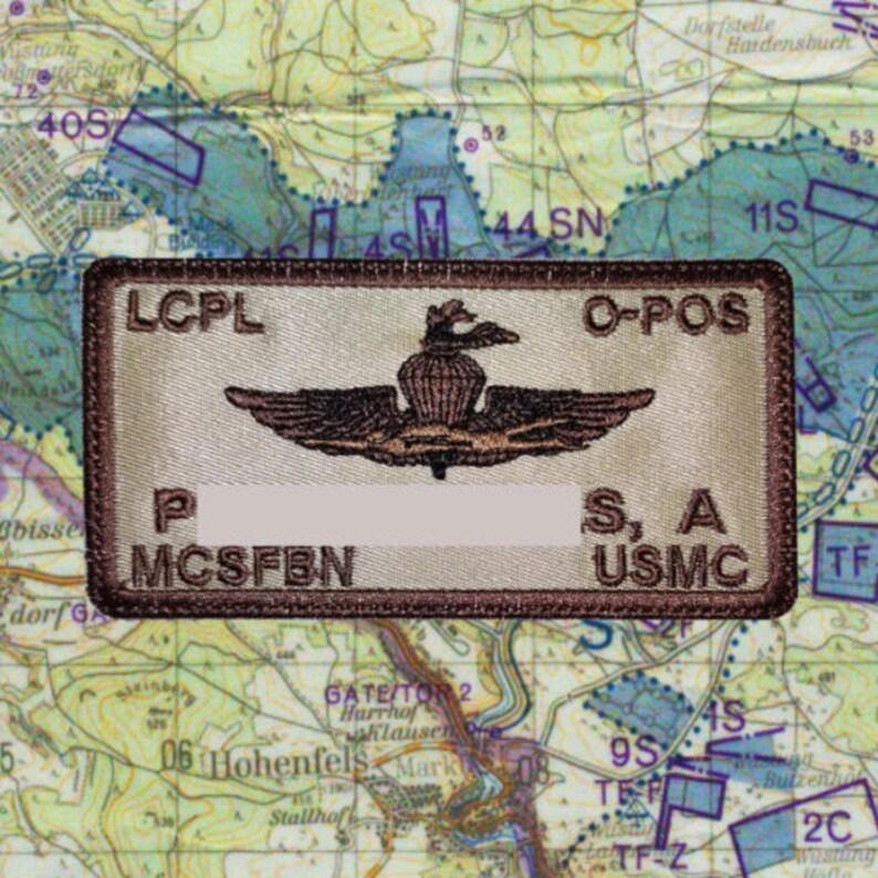 Force Recon Name Patch - Etsy