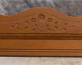 Crown Molding Furniture Arch Door Window Pediment Architectural Salvage a43, Reclaimed Crown Molding, Vintage Pediment, Home Decor