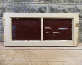 Wood Transom Window, Glass Pane Window,Vintage Architectural Salvage Frame a52 , Vintage Transom,Home Decor, Architectural Salvage Window