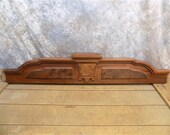 Crown Molding Furniture Arch Door Window Pediment Architectural Salvage A44, Reclaimed Crown Molding, Vintage Pediment, Home Decor