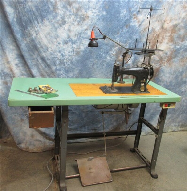 1927 Singer Model 52 Electric Treadle Sewing Machine Etsy