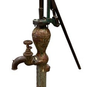 Well Water Pump, Cast Iron Cistern, Windmill Pitcher Pump, Patel Foundry, GJ