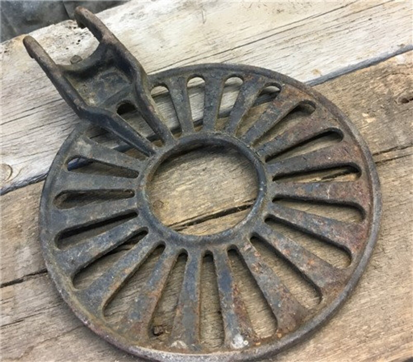 Vintage Cast Iron Machine Tooling Work Table Industrial Plant Etsy