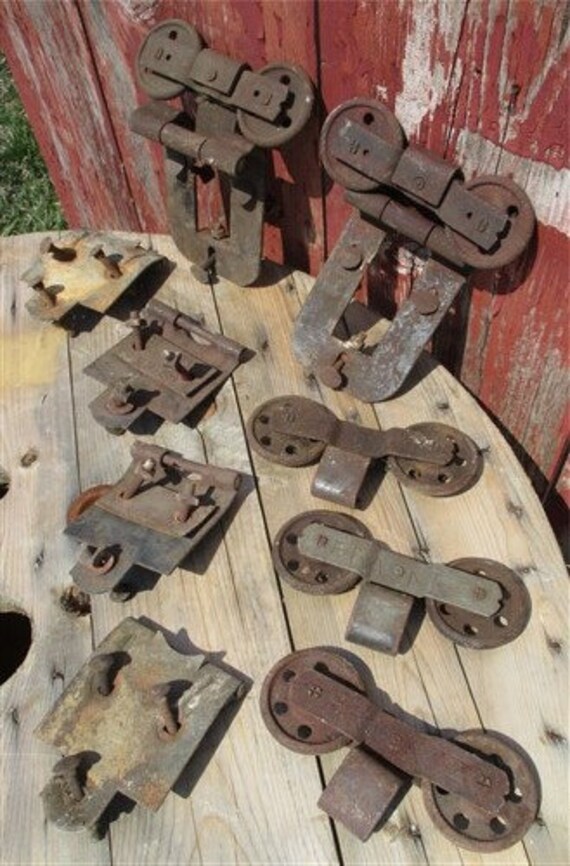 Frantz Barn Door Hangers Pocket Door Roller Hardware Vintage Hardware Parlor Door Suspension Hangers Garage Shed Barn Door Hardware
