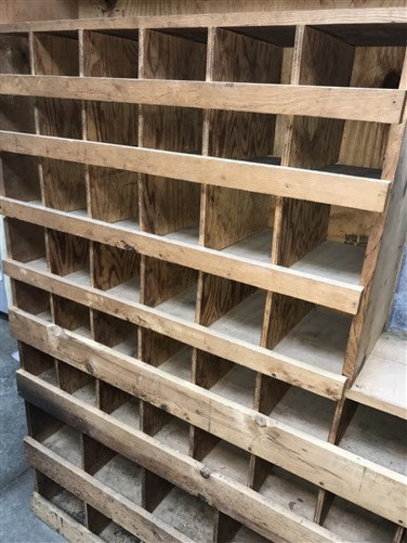 Cubby Hole Sorter Organizer Hardware Parts Display Etsy