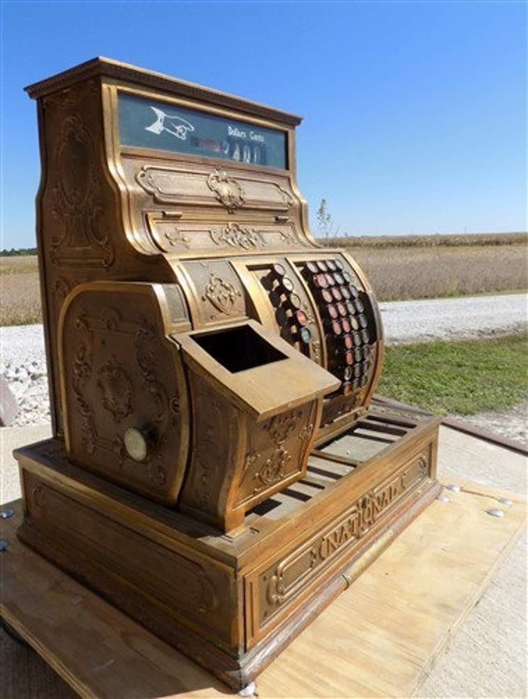 1915 NCR National Cash Register 1506773 Model 1054-G Vintage