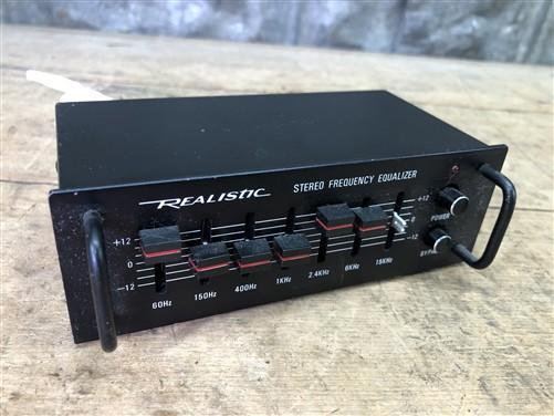 Radio Autoradio Vintage Realistic - AM/FM Stéréo - Lecteur 8 Pistes - Modèle 12-1887 - NEUF (Emballage Ouvert)