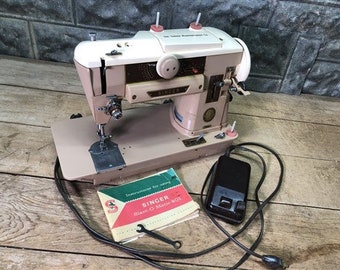 Singer Sewing Machine Model 401, Electric Foot Pedal, Instruction Manual, Vintage Singer, Singer 401 Machine, Sewing Machine