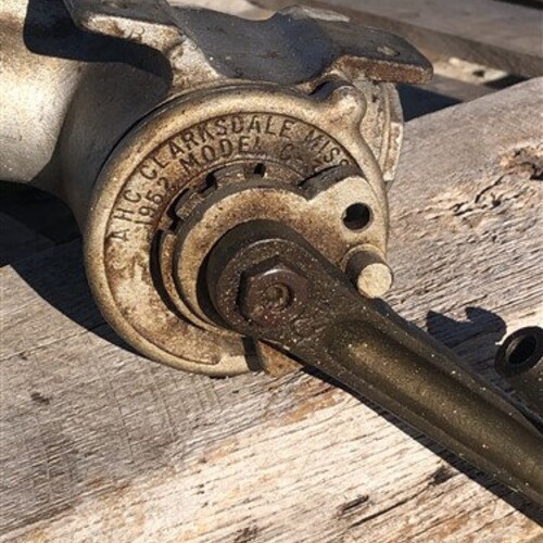 Russwin Model C-3 Vintage Door Closer, Industrial Door Hardware, Potbelly J Heavy Duty Closer, Vintage shops Commercial Closer, Closer Hardware