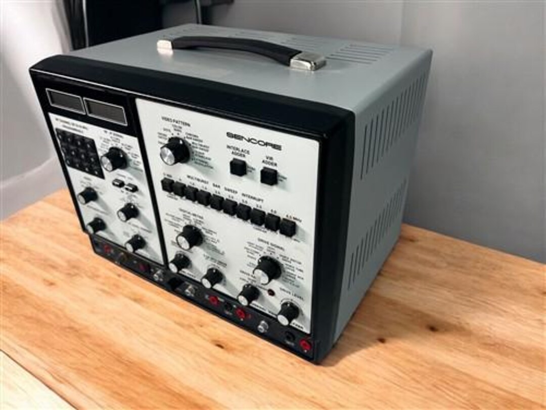 Sencore VA62 Universal Video Analyzer, Vintage Broadcast Service ...