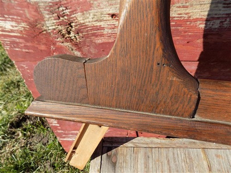 Wishbone Mirror Frame Supports Dresser Wash Stand Vintage Etsy