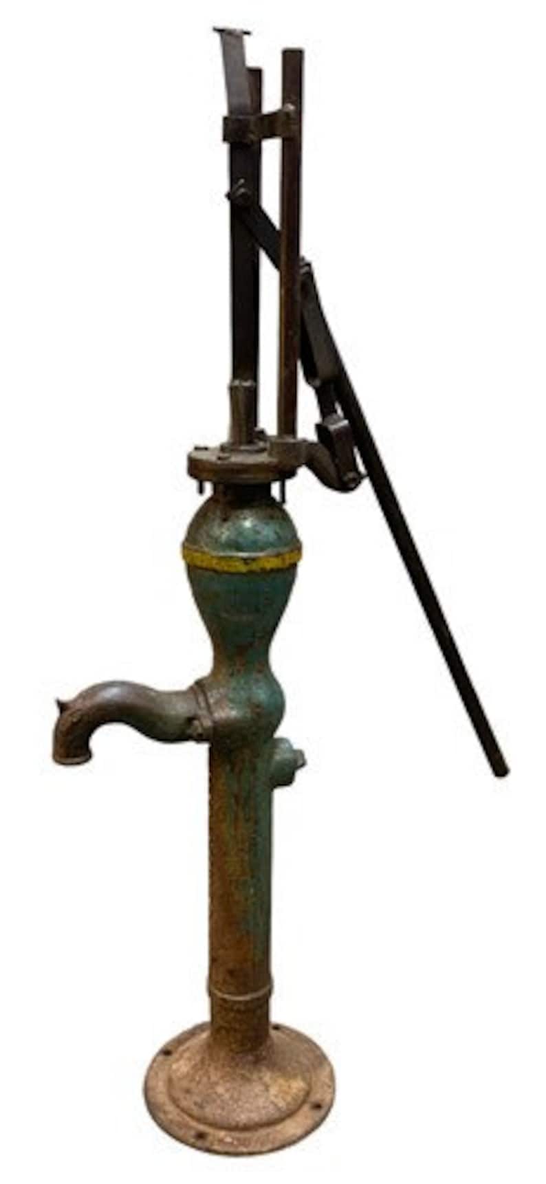 Well Water Pump, Cast Iron Cistern, Windmill Pitcher Pump, Patel Foundry, GF image 3