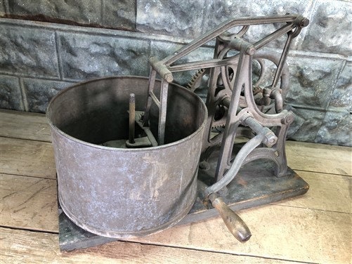 Starrett Hand Crank Food Chopper, Antique Meat Vegetable Processor Has –  The Old Grainery