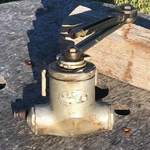 Russwin Model C-3 Vintage Door Closer, Industrial Door Hardware, Potbelly J Heavy Duty Closer, Vintage shops Commercial Closer, Closer Hardware
