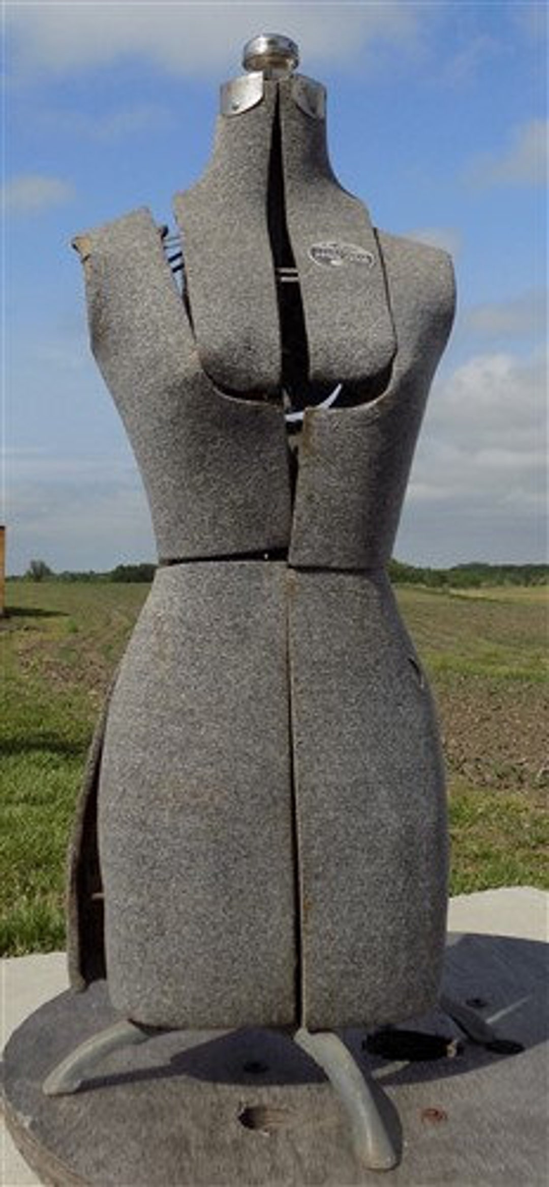 Acme Adjustable Dress Form, Vintage Jr Size Clothing Form, Sewing Mannequin, Vintage Dress Form