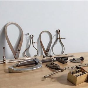 Lot Vintage Machinist Tools, Calipers, Pipe Cutter, Rex 10 Extractors, More, Vintage Precision Tools, Machinist Tools, Metal Working Tools