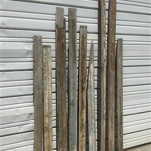 Reclaimed Wainscoting Bead Board Pieces, Architectural Salvage Vintage a6, Reclaimed Bead Board, Repurpose, Art Craft Supplies