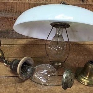 2 Exposed Lightbulb Light Fixtures, Vintage Ceiling Hanging Light Lamp Fixture,  Vintage Lighting, Exposed Lightbulb, Hanging Ceiling Light