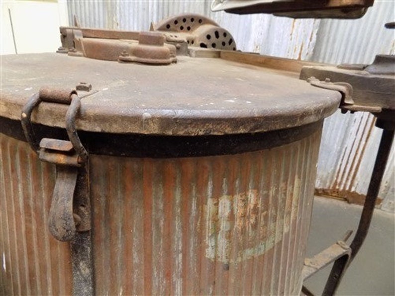 Antique Copper Electric Washing Machine Agitator Wringer Etsy